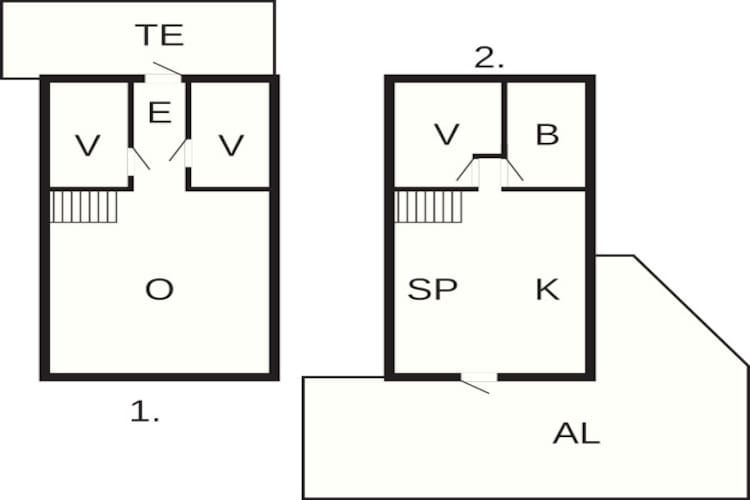6-Person Holiday Home Rubbestadneset-Floor plan
