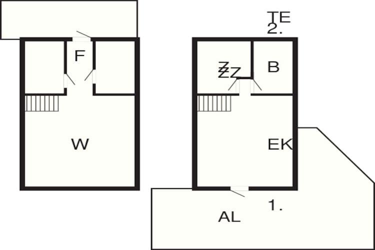6-persoons vakantiehuis Rubbestadneset - Plattegrond