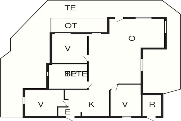6 persoons vakantie huis in Haderslev-Plattegrond