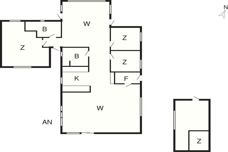 8 persoons vakantie huis in Hjørring - Plattegrond