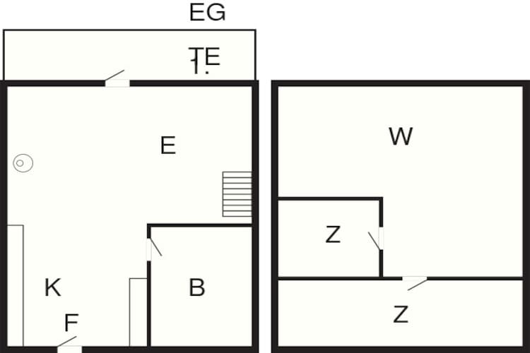 5 persoons vakantie huis in Ebeltoft-Plattegrond