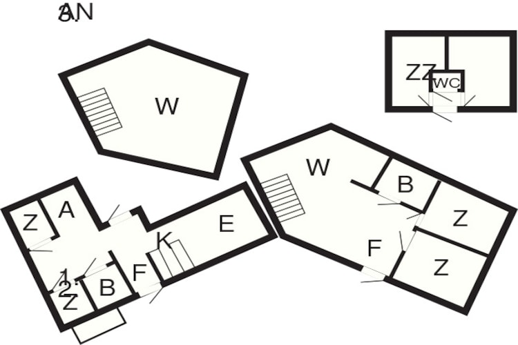 Maison de vacances pour 9 a FISKEBÄCKSKIL-Plan d'étage