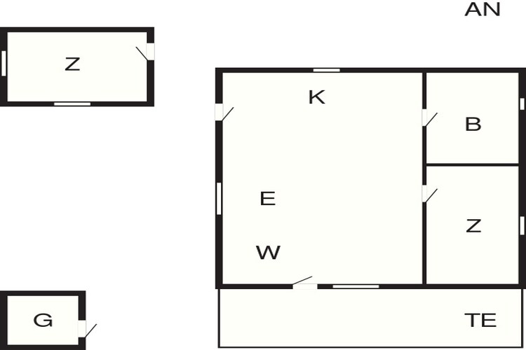 5 persoons vakantie huis in Vordingborg-Plattegrond