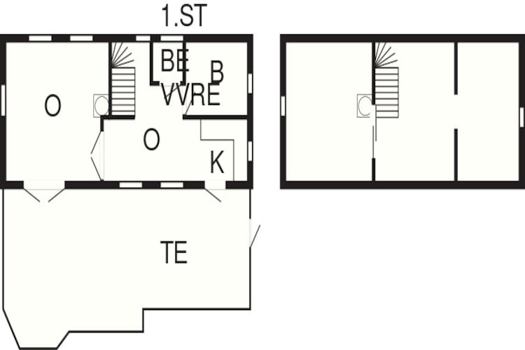 6 persoons vakantie huis in Nykøbing Sj-Plattegrond