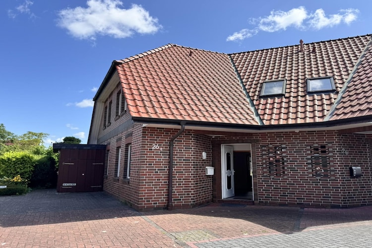 Ferienwohnung Fedderwardersiel-Buitenkant zomer