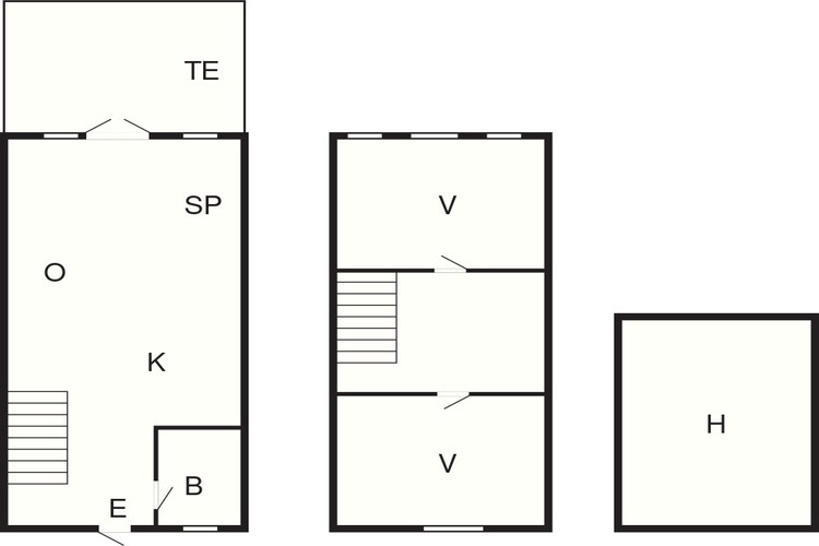 6 persoons vakantie huis in Hadsund-Plattegrond