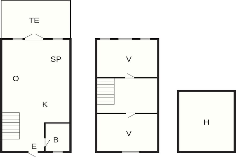 6 persoons vakantie huis in Hadsund - Plattegrond