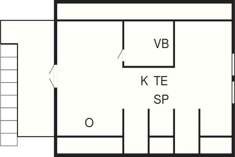 Maison de vacances pour 4 a RIMBO - Plan