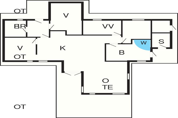 Maison de vacances pour 12 a Millinge-Plan d'étage