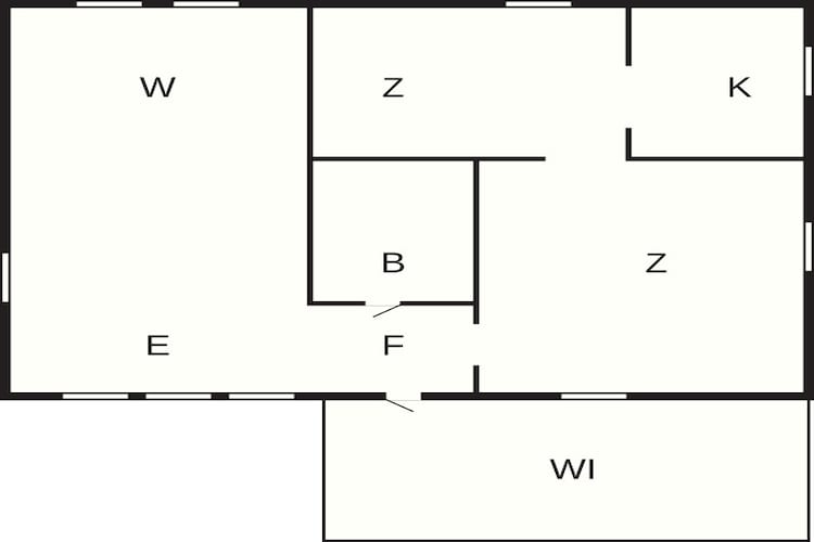 5 persoons vakantie huis in MELLBYSTRAND - Plattegrond