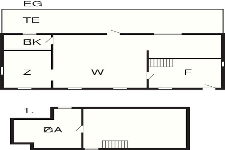 4 person holiday home in Tranekær-Floor plan