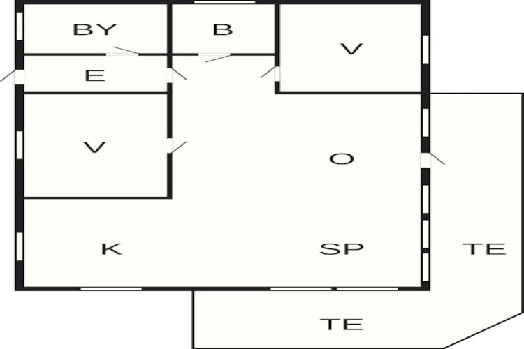 5 persoons vakantie huis in averøy - Plattegrond