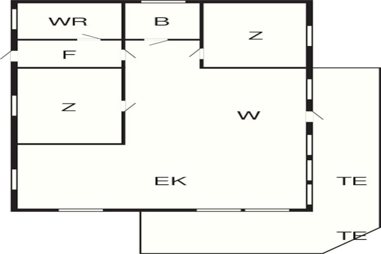 5 persoons vakantie huis in averøy - Plattegrond
