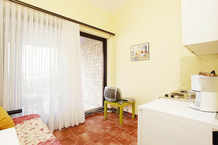 Apartments Pontos, Jadranovo-2-Raum-App., A4, ca. 35 qm, für 3 Pers.-Slaapkamer