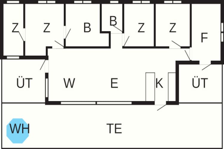 8 persoons vakantie huis in Hejls-Plattegrond