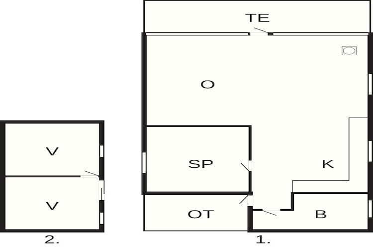 5 Personen Ferienhaus in Hovborg - Grundriss