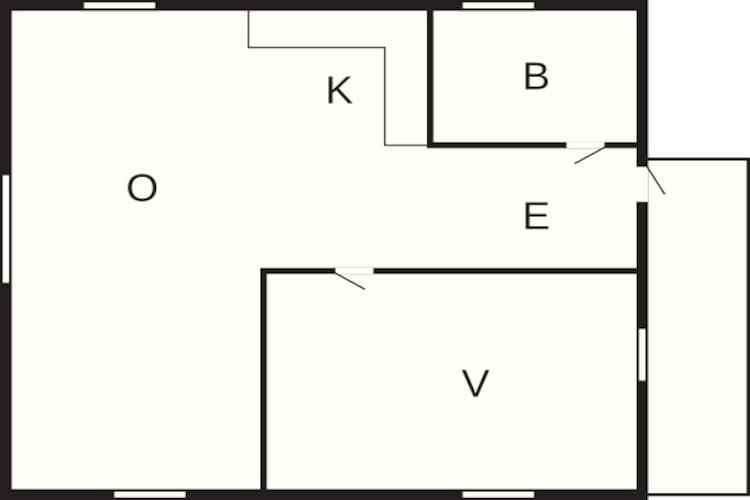 4 persoons vakantie huis in ELLÖS-Plattegrond
