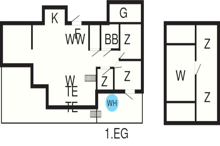 8 person holiday home in SVEIO-Floor plan