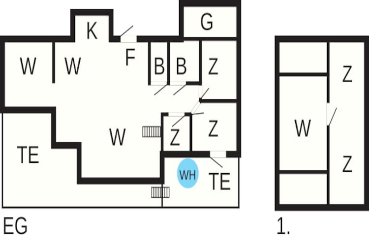 8 persoons vakantie huis in SVEIO-Plattegrond