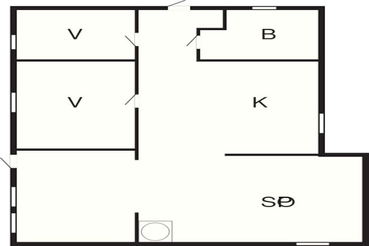 Maison de vacances pour 4 a FALKENBERG - Plan