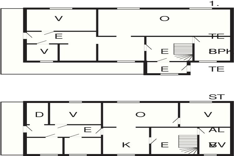 9 person holiday home in KORTGARDEN-Floor plan