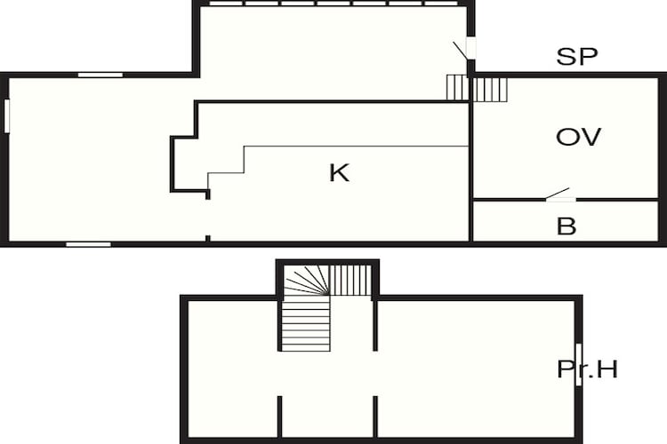 5 persoons vakantie huis in Fjärås - Plattegrond