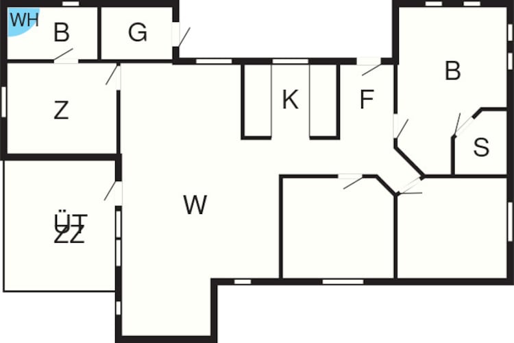 8 person holiday home in Asnæs-Floor plan