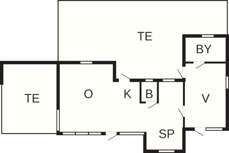4 persoons vakantie huis in Gilleleje - Plattegrond