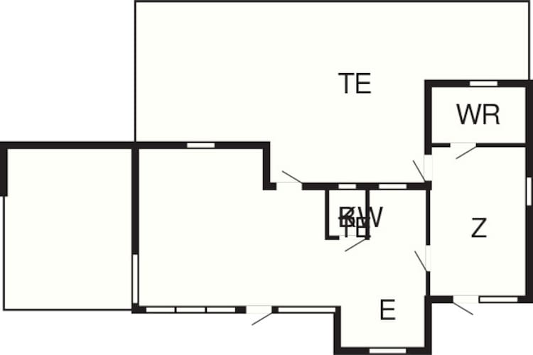 4 persoons vakantie huis in Gilleleje - Plattegrond