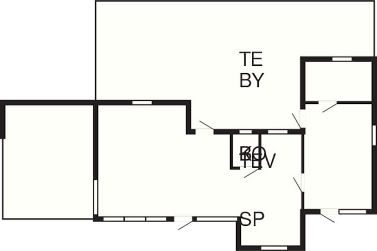 4 persoons vakantie huis in Gilleleje - Plattegrond