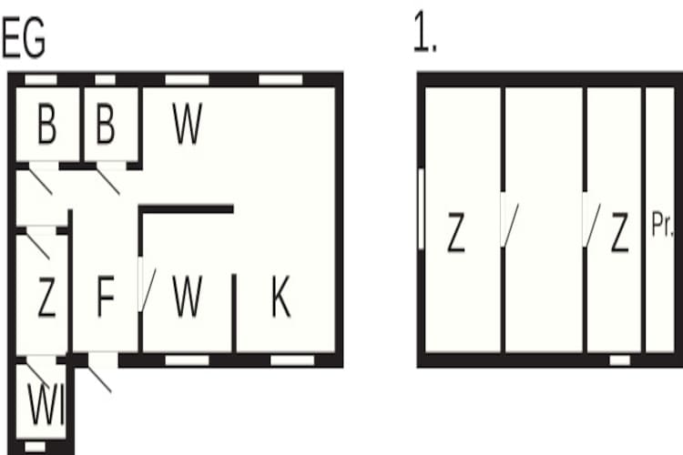 6 persoons vakantie huis in LAHOLM - Plattegrond