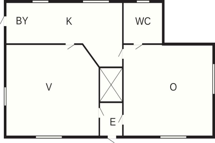 Maison de vacances pour 4 a FURUBY-Plan