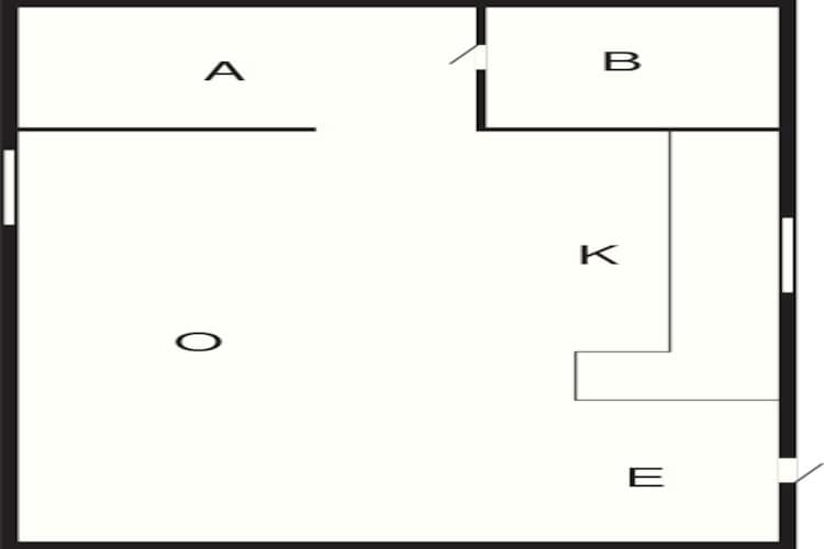Maison de vacances pour 4 a LÖDDEKÖPINGE-Plan d'étage
