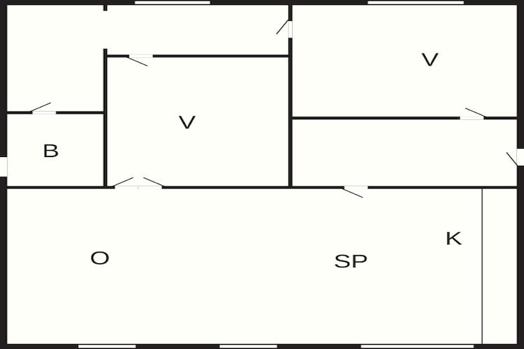 4 persoons vakantie huis in Nakskov - Plattegrond