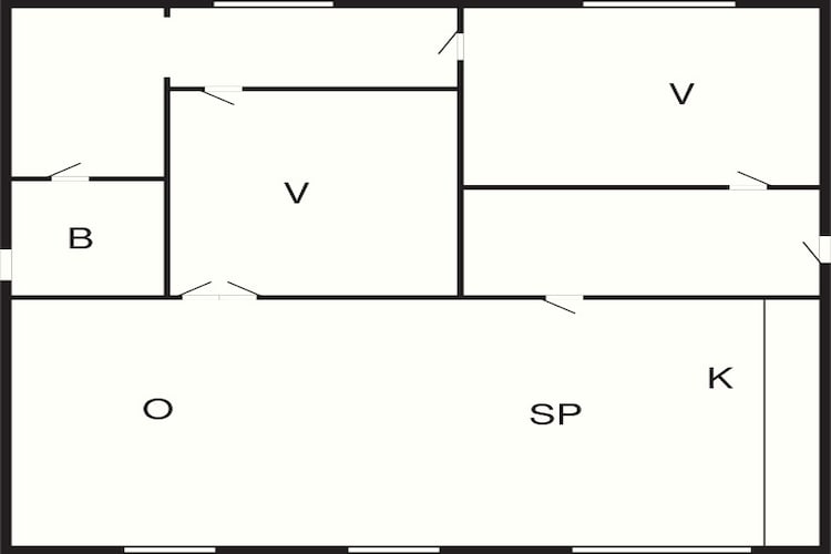 4 persoons vakantie huis in Nakskov - Plattegrond
