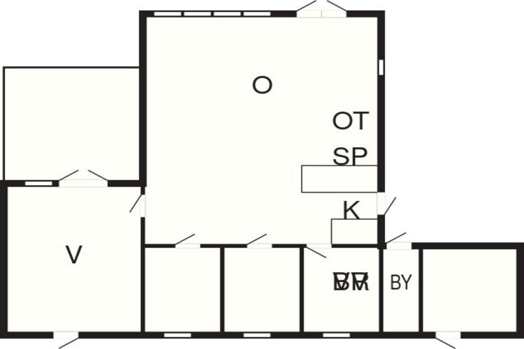 6 persoons vakantie huis in Brenderup Fyn-Plattegrond