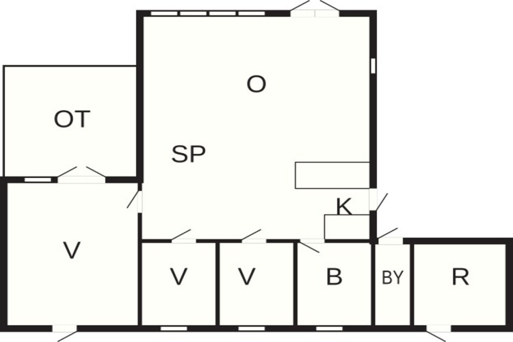 6 persoons vakantie huis in Brenderup Fyn-Plattegrond