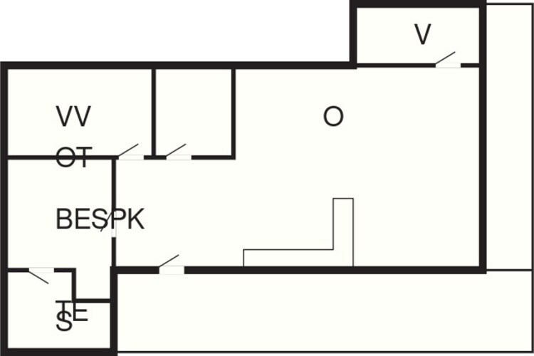 8 persoons vakantie huis in Ebeltoft-Plattegrond