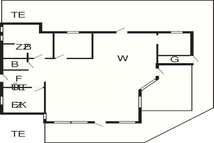 6 persoons vakantie huis in Nordborg-Plattegrond