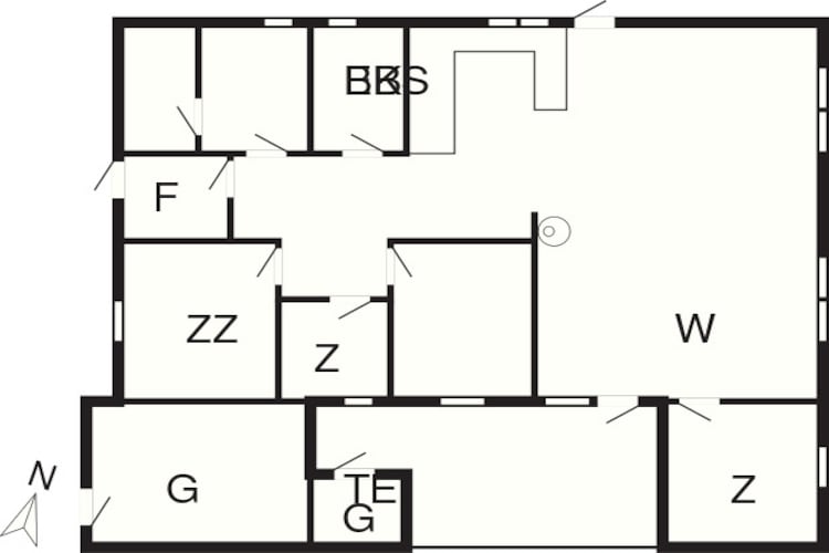 8 persoons vakantie huis in Ringkøbing-Plattegrond