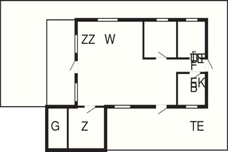 6 persoons vakantie huis in Hadsund-Plattegrond