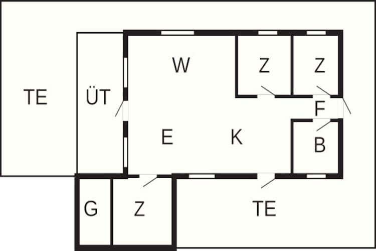 6 persoons vakantie huis in Hadsund-Plattegrond