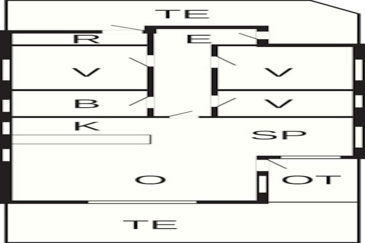 6 person holiday home in Løkken - Floor plan