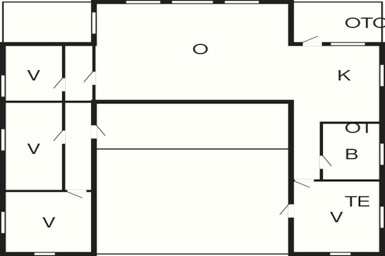 Maison de vacances pour 8 a Asnæs - Plan