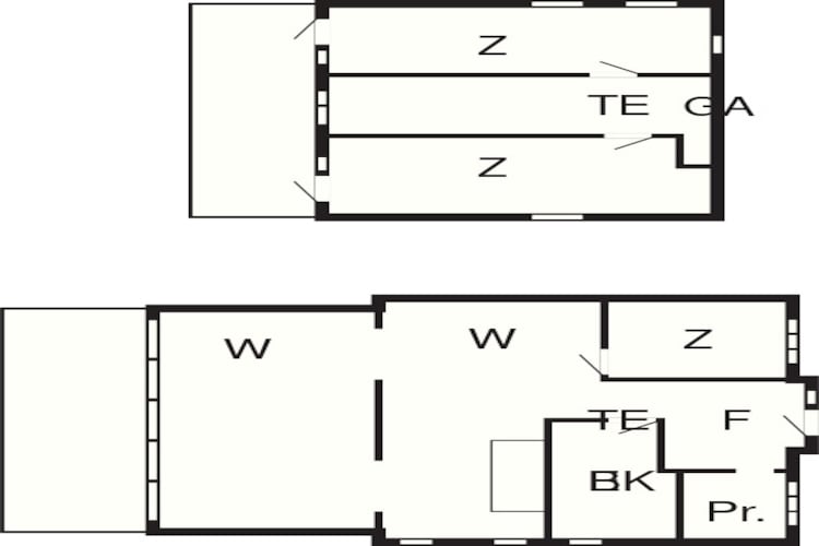 8 person holiday home in Præstø-Floor plan