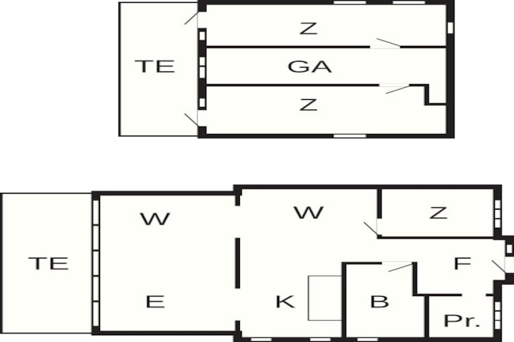 8 person holiday home in Præstø-Floor plan