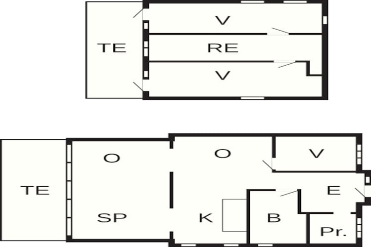 8 person holiday home in Præstø-Floor plan