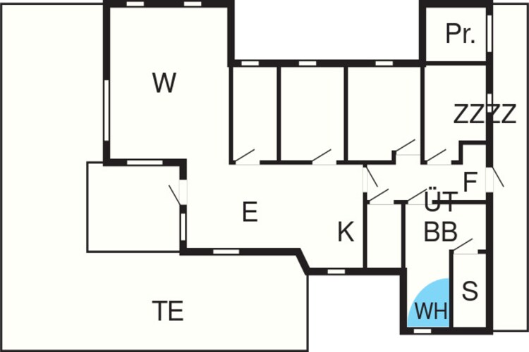 8 person holiday home in Juelsminde-Floor plan