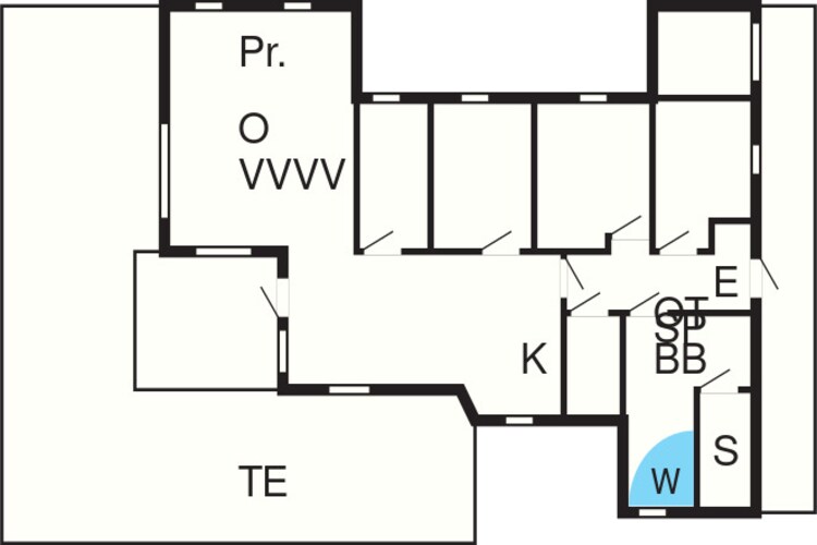 8 person holiday home in Juelsminde-Floor plan