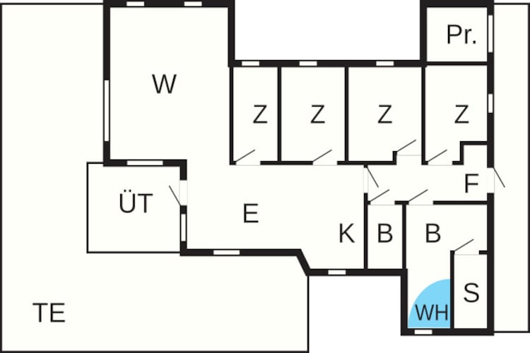 8 person holiday home in Juelsminde-Floor plan